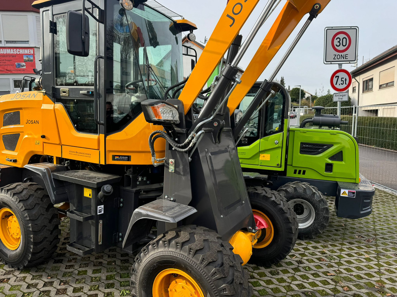 Josan S55 - Wheel loader: picture 5 Josan S55 - Wheel loader: picture 5