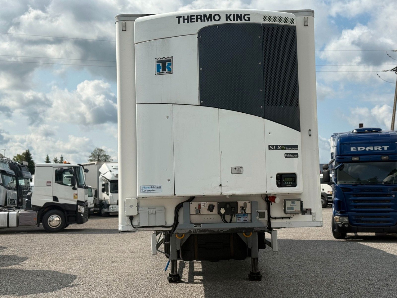 Chereau THERMO KING SLXe DIESEL/ELECTRIC SAF - Refrigerator semi-trailer: picture 2 Chereau THERMO KING SLXe DIESEL/ELECTRIC SAF - Refrigerator semi-trailer: picture 2