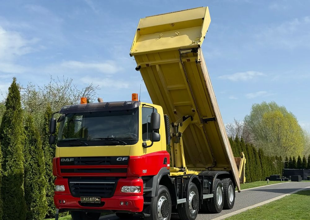 DAF CF 85.410 8X4 WYWROTKA HYDROBURTA - Tipper: picture 1 DAF CF 85.410 8X4 WYWROTKA HYDROBURTA - Tipper: picture 1