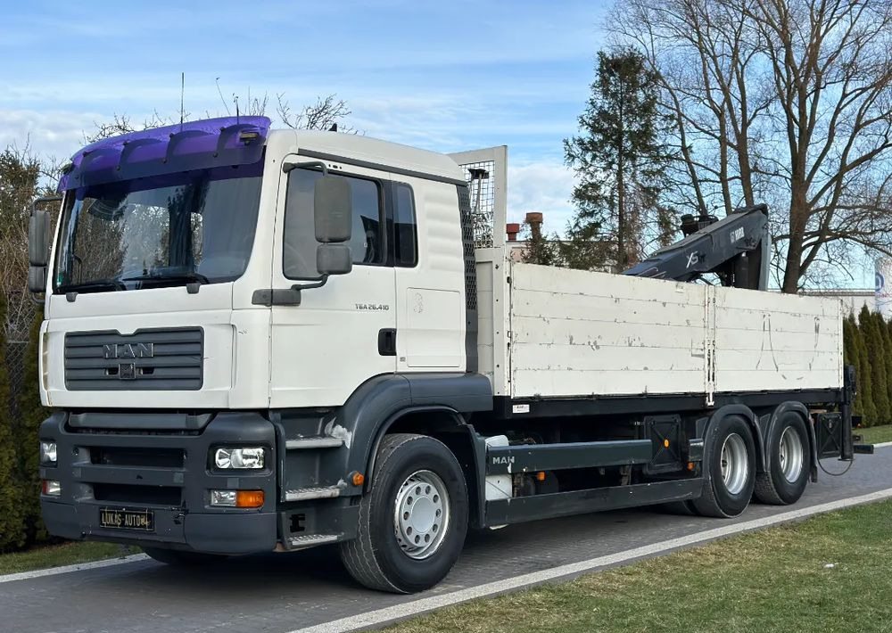 MAN TGA 24.410 6x4 HIAB MANUAL - Crane truck, Dropside/ Flatbed truck: picture 2 MAN TGA 24.410 6x4 HIAB MANUAL - Crane truck, Dropside/ Flatbed truck: picture 2