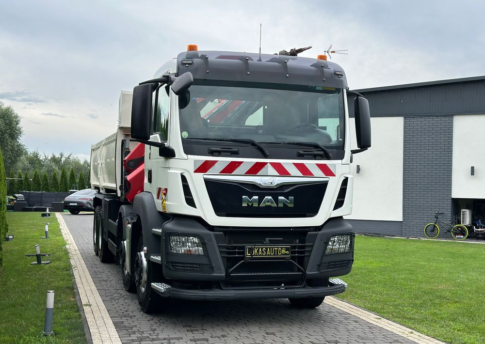 MAN TGS 440 / 8x4 / HMF 1530 / HYDROBURTA - Tipper: picture 3 MAN TGS 440 / 8x4 / HMF 1530 / HYDROBURTA - Tipper: picture 3