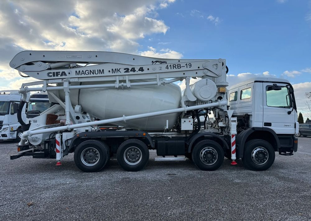 Mercedes-Benz ACTROS 3241 8X4 CIFA24 7m3 - Mixer pump truck: picture 5 Mercedes-Benz ACTROS 3241 8X4 CIFA24 7m3 - Mixer pump truck: picture 5