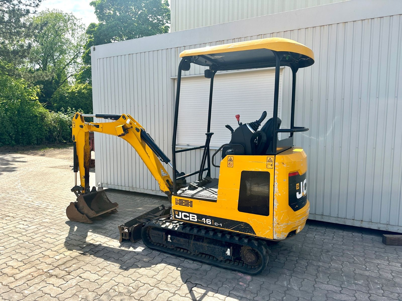 JCB 16C-1 /2020 BJ/1.283 BH/verbr. Laufwerk/2xLöffel - Mini excavator: picture 3 JCB 16C-1 /2020 BJ/1.283 BH/verbr. Laufwerk/2xLöffel - Mini excavator: picture 3
