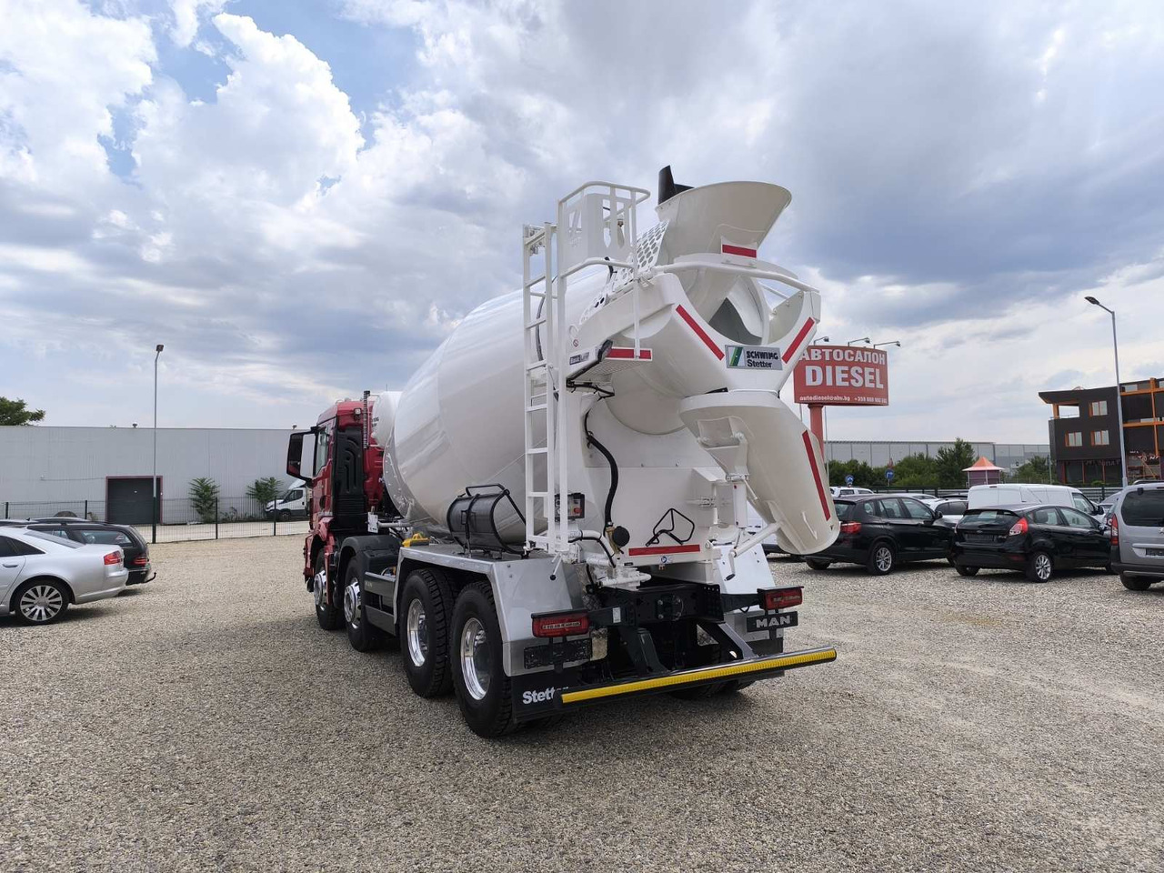 MAN TGS 32.400 STETTER 9M3 - Concrete mixer truck: picture 5 MAN TGS 32.400 STETTER 9M3 - Concrete mixer truck: picture 5