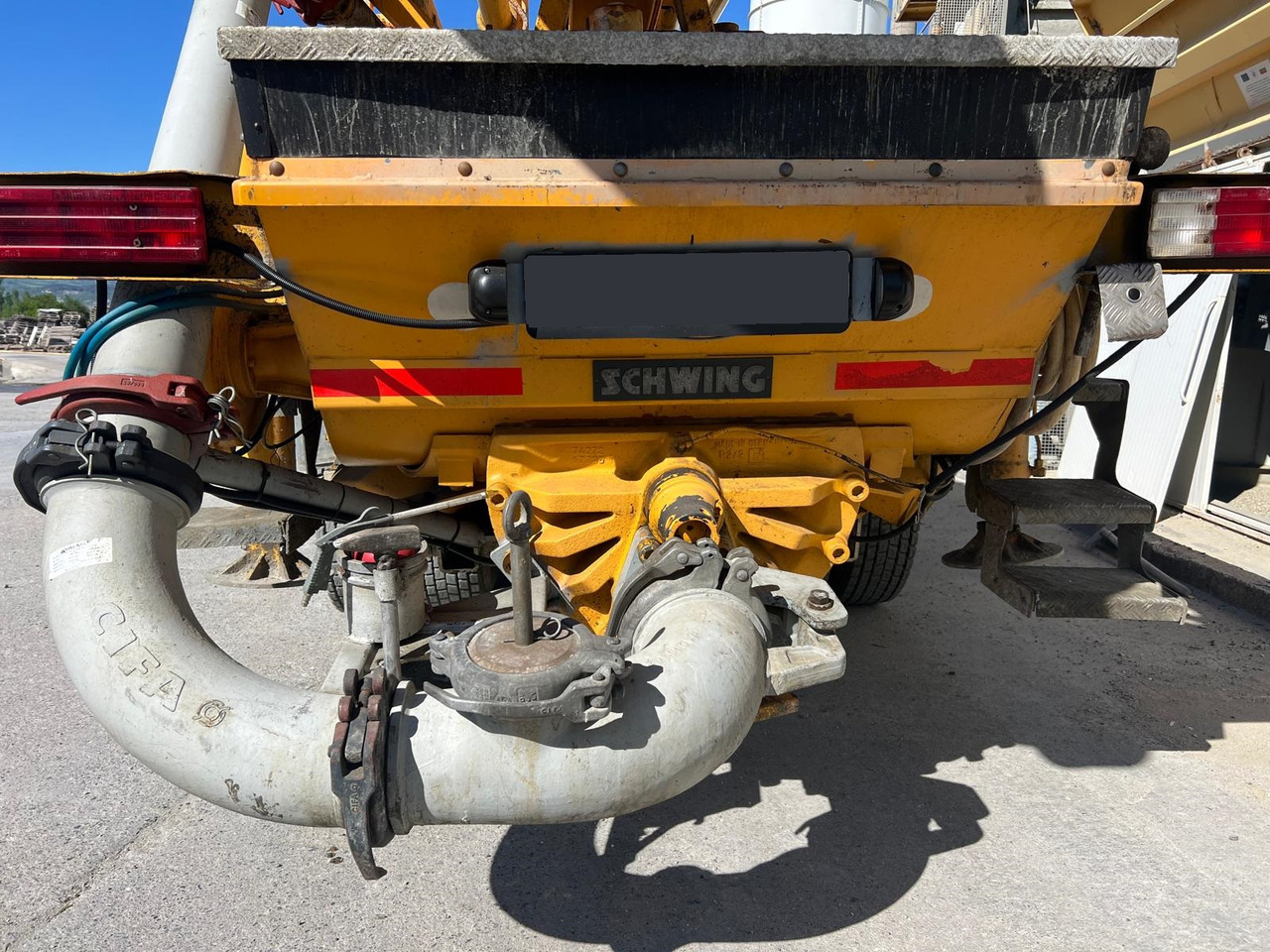 MERCEDES-BENZ ACTROS 3332 ELBA SCHWING 36M - Concrete pump truck: picture 4 MERCEDES-BENZ ACTROS 3332 ELBA SCHWING 36M - Concrete pump truck: picture 4