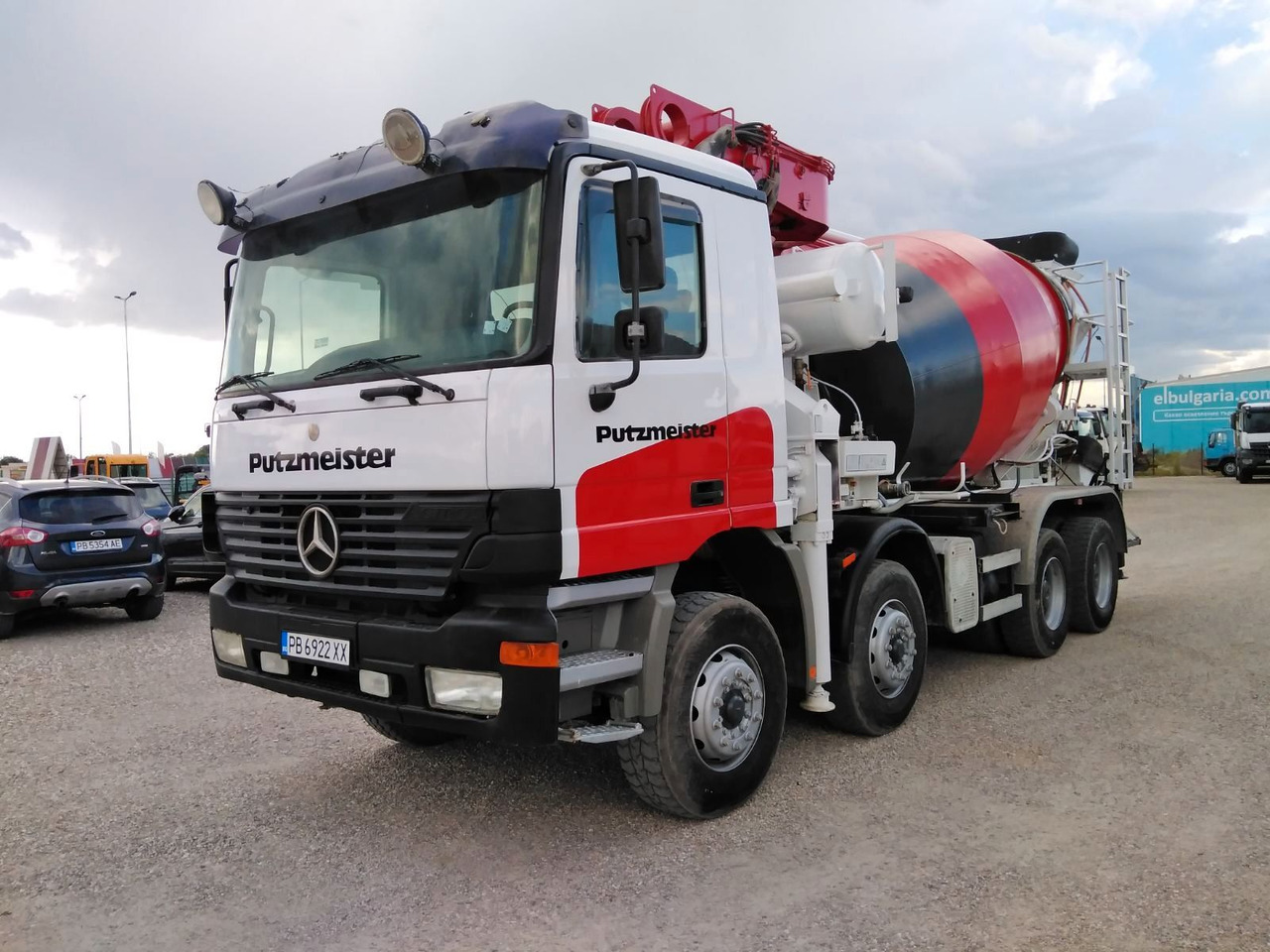 Mercedes-Benz ACTROS 3240 Putzmeister 26.67S - Concrete pump truck: picture 3 Mercedes-Benz ACTROS 3240 Putzmeister 26.67S - Concrete pump truck: picture 3