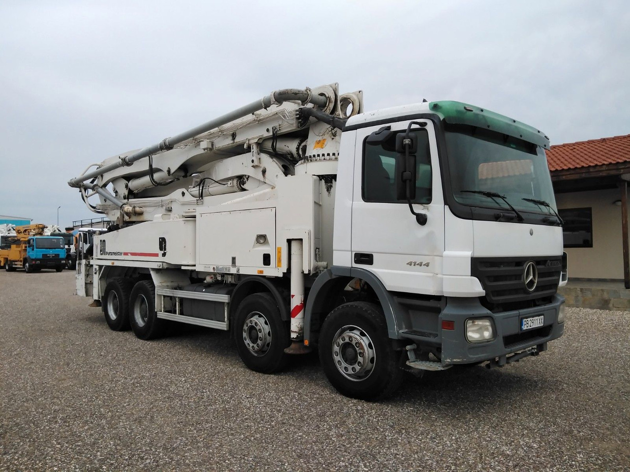 Mercedes-Benz ACTROS 4144 PUTZMEISTER M42 - Concrete pump truck: picture 1 Mercedes-Benz ACTROS 4144 PUTZMEISTER M42 - Concrete pump truck: picture 1