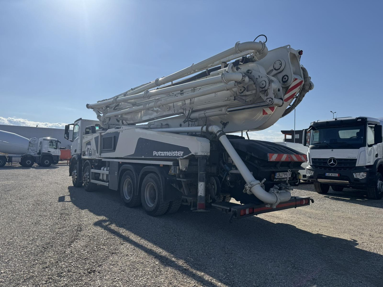 Mercedes-Benz AROCS 3743 PUTZMEISTER M47-5 - Concrete pump truck: picture 5 Mercedes-Benz AROCS 3743 PUTZMEISTER M47-5 - Concrete pump truck: picture 5