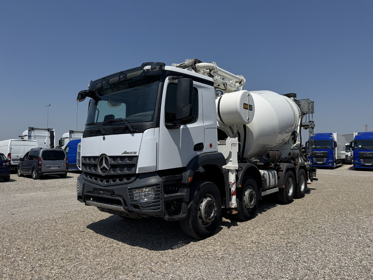 Mercedes-Benz AROCS 4143 CIFA MK28L-5 - Concrete pump truck: picture 3 Mercedes-Benz AROCS 4143 CIFA MK28L-5 - Concrete pump truck: picture 3