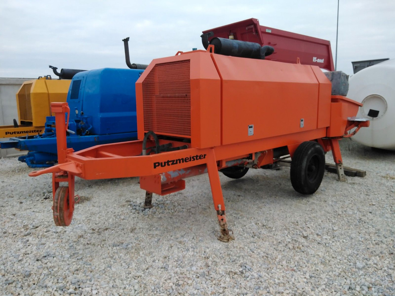 PUTZMEISTER BSA 1407 D - Concrete pump truck: picture 3 PUTZMEISTER BSA 1407 D - Concrete pump truck: picture 3