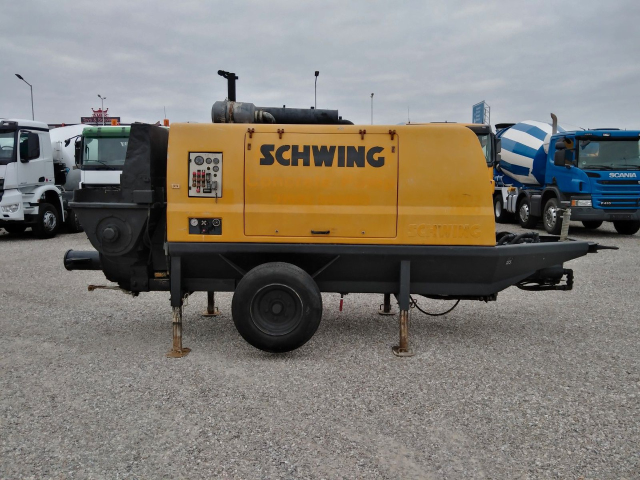 SCHWING SP 1800 D - Concrete pump truck: picture 1 SCHWING SP 1800 D - Concrete pump truck: picture 1