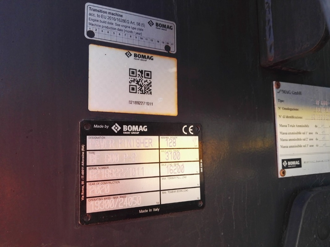 BOMAG IT BF 600 P-2 S500 Stage IV/Tier 4f - Asphalt paver: picture 2 BOMAG IT BF 600 P-2 S500 Stage IV/Tier 4f - Asphalt paver: picture 2