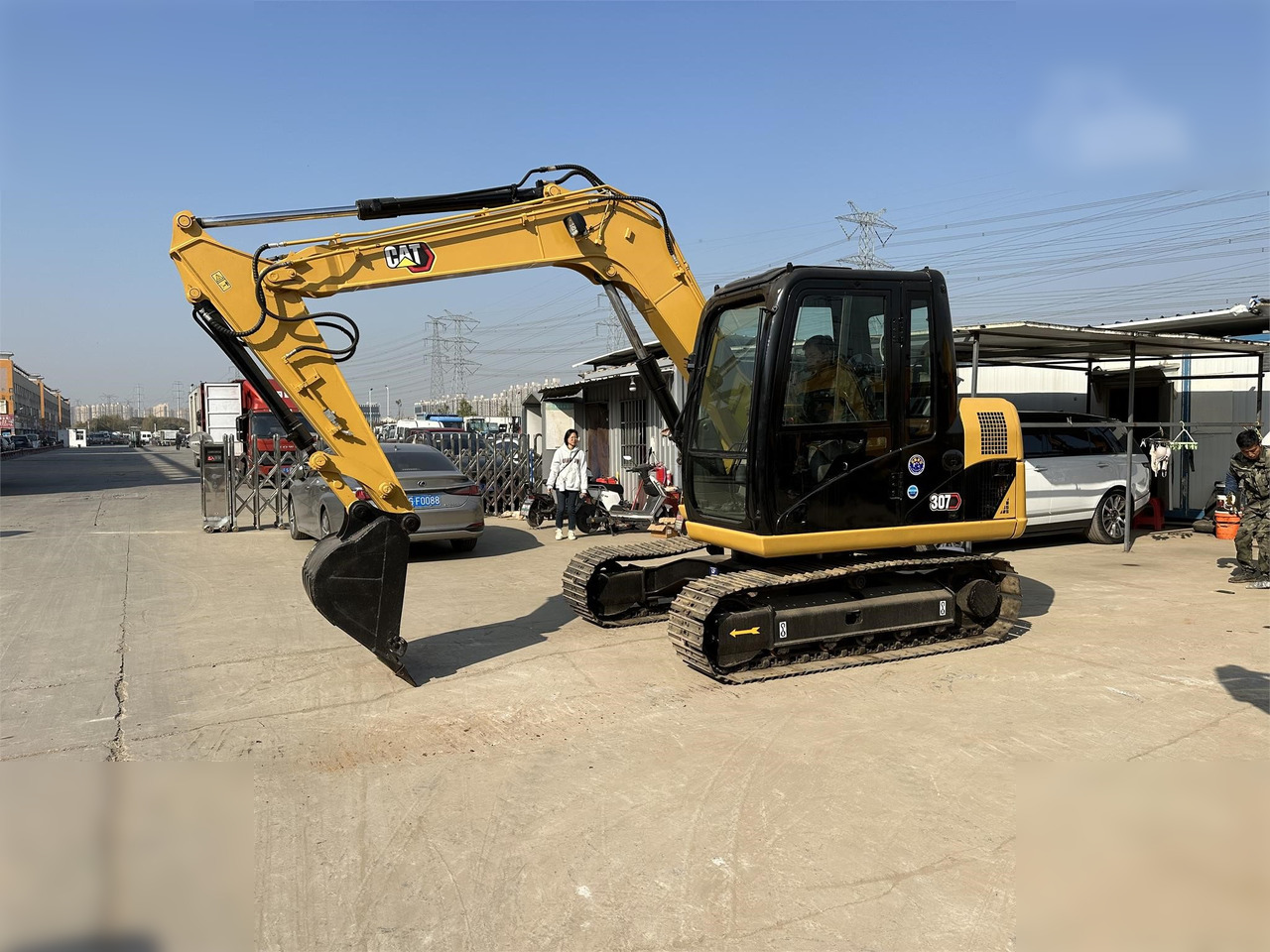 CATERPILLAR 307D - Crawler excavator: picture 4 CATERPILLAR 307D - Crawler excavator: picture 4