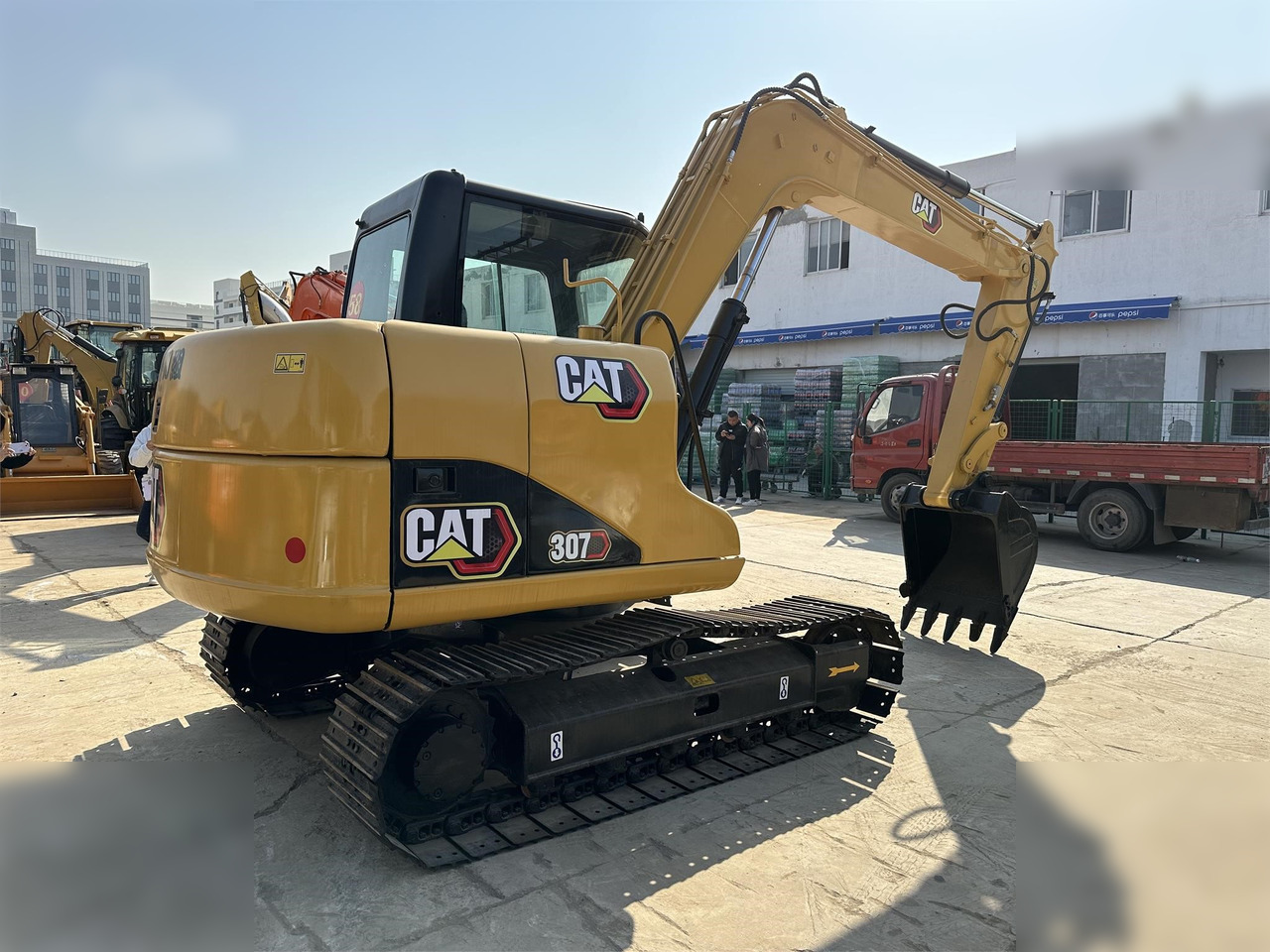 CATERPILLAR 307D - Crawler excavator: picture 1 CATERPILLAR 307D - Crawler excavator: picture 1