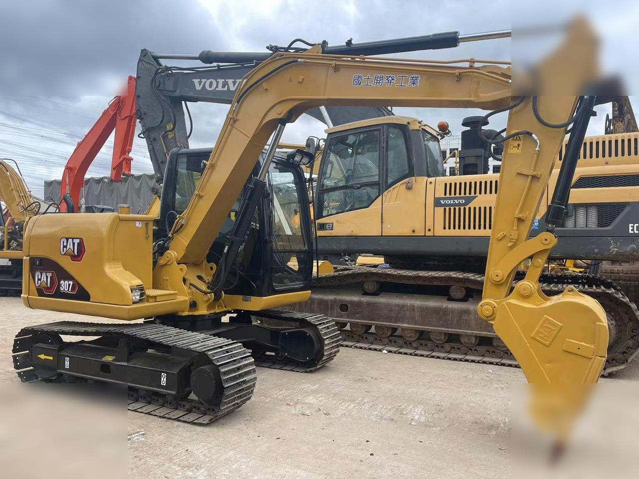 CATERPILLAR 307D - Crawler excavator: picture 2 CATERPILLAR 307D - Crawler excavator: picture 2
