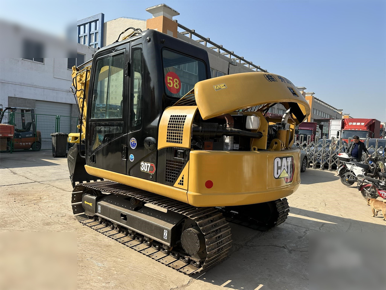 CATERPILLAR 307D - Crawler excavator: picture 3 CATERPILLAR 307D - Crawler excavator: picture 3