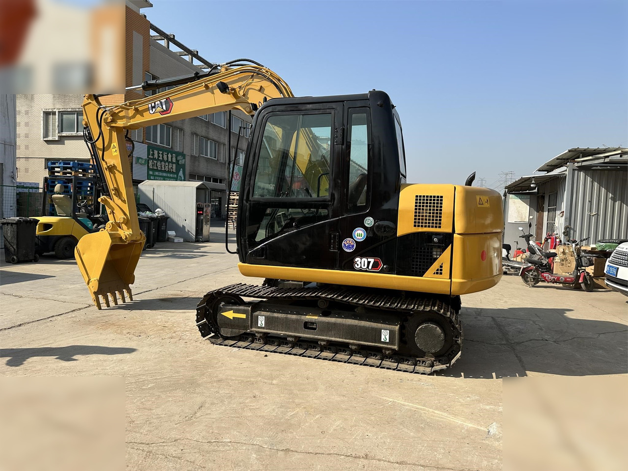 CATERPILLAR 307D - Crawler excavator: picture 1 CATERPILLAR 307D - Crawler excavator: picture 1