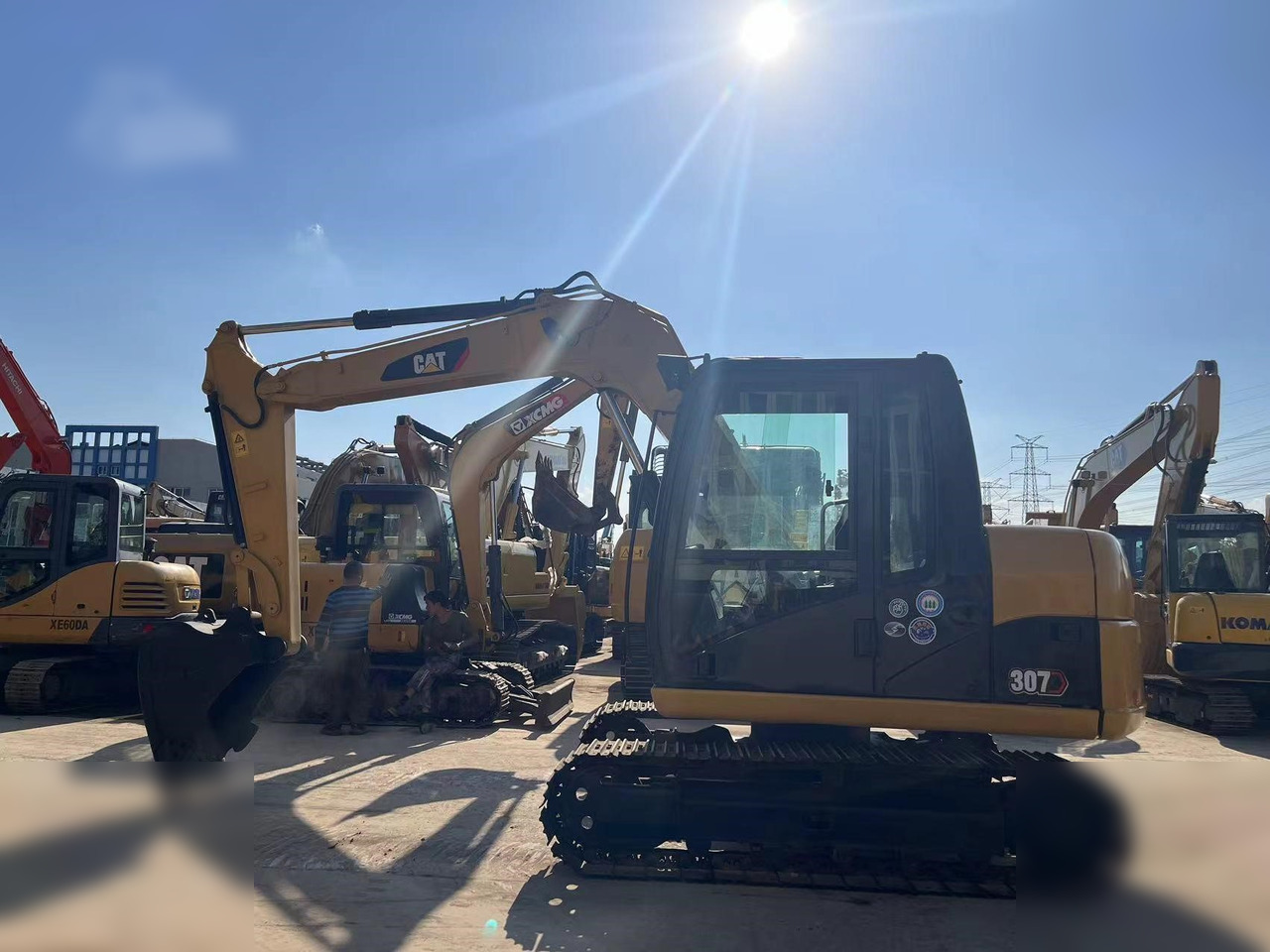 CATERPILLAR 307D - Crawler excavator: picture 1 CATERPILLAR 307D - Crawler excavator: picture 1