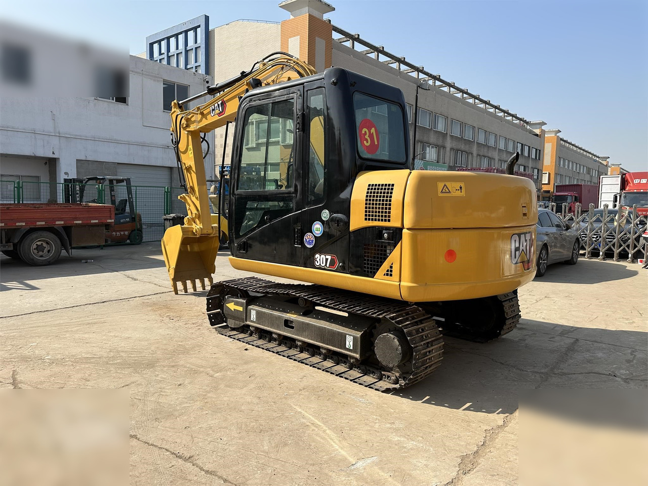 CATERPILLAR 307D - Crawler excavator: picture 2 CATERPILLAR 307D - Crawler excavator: picture 2