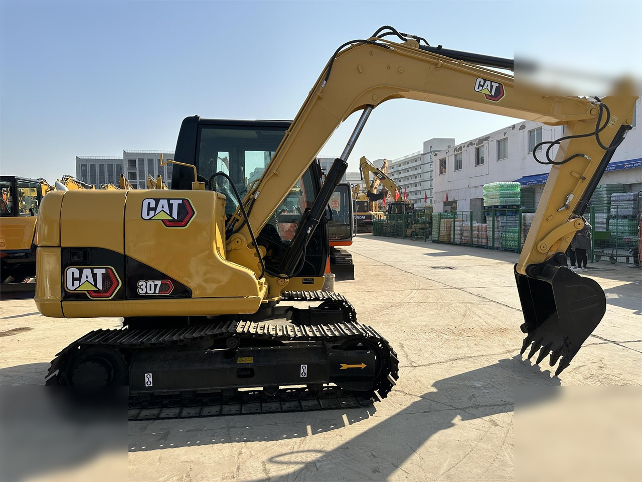 CATERPILLAR 307D - Crawler excavator: picture 1 CATERPILLAR 307D - Crawler excavator: picture 1