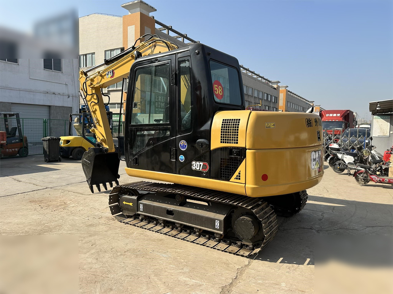 CATERPILLAR 307D - Crawler excavator: picture 2 CATERPILLAR 307D - Crawler excavator: picture 2