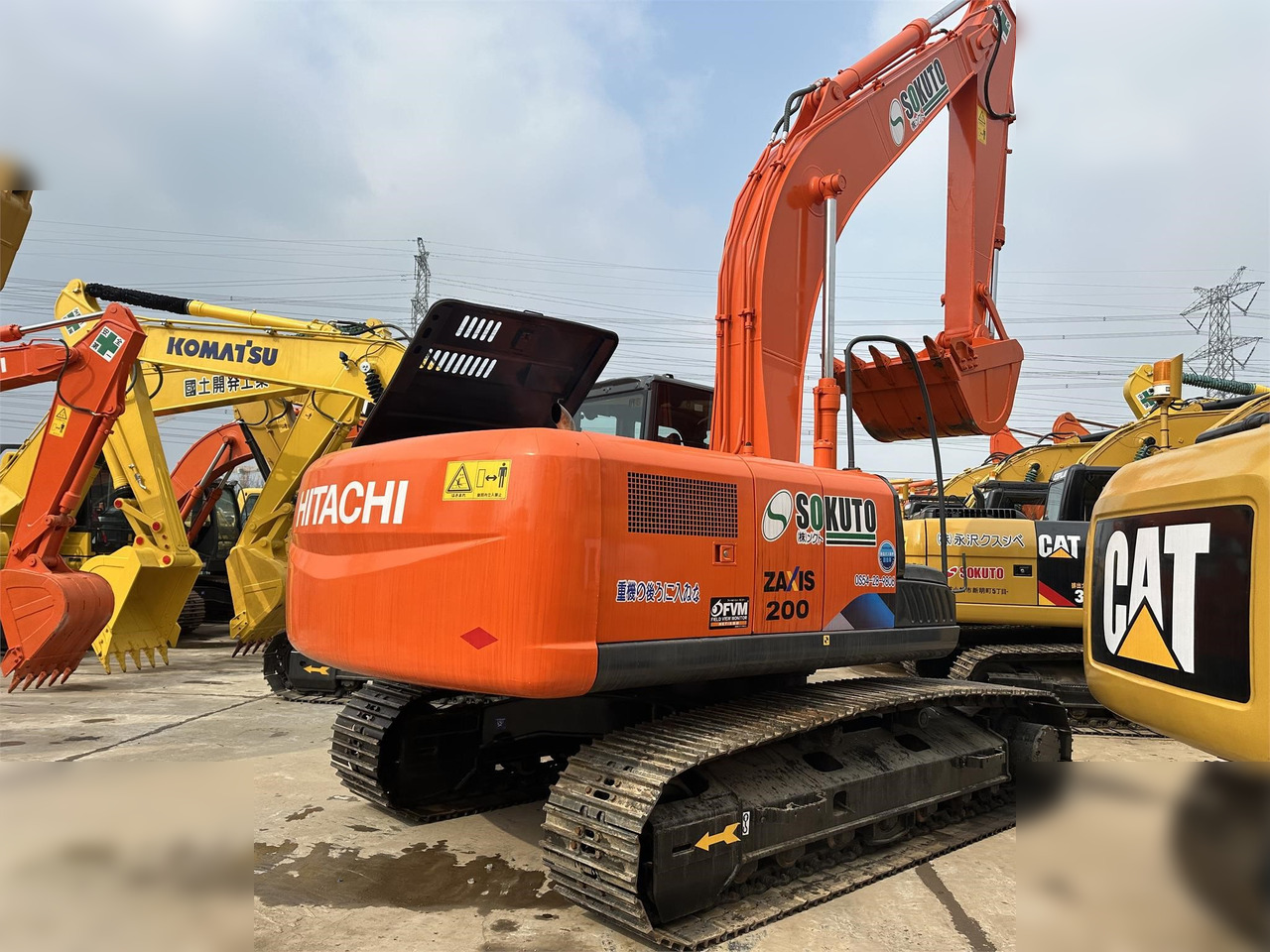HITACHI ZX200-3G - Crawler excavator: picture 1 HITACHI ZX200-3G - Crawler excavator: picture 1