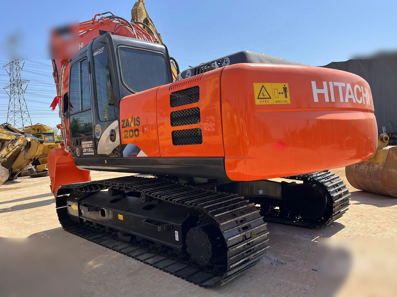HITACHI ZX200-3G - Crawler excavator: picture 5 HITACHI ZX200-3G - Crawler excavator: picture 5