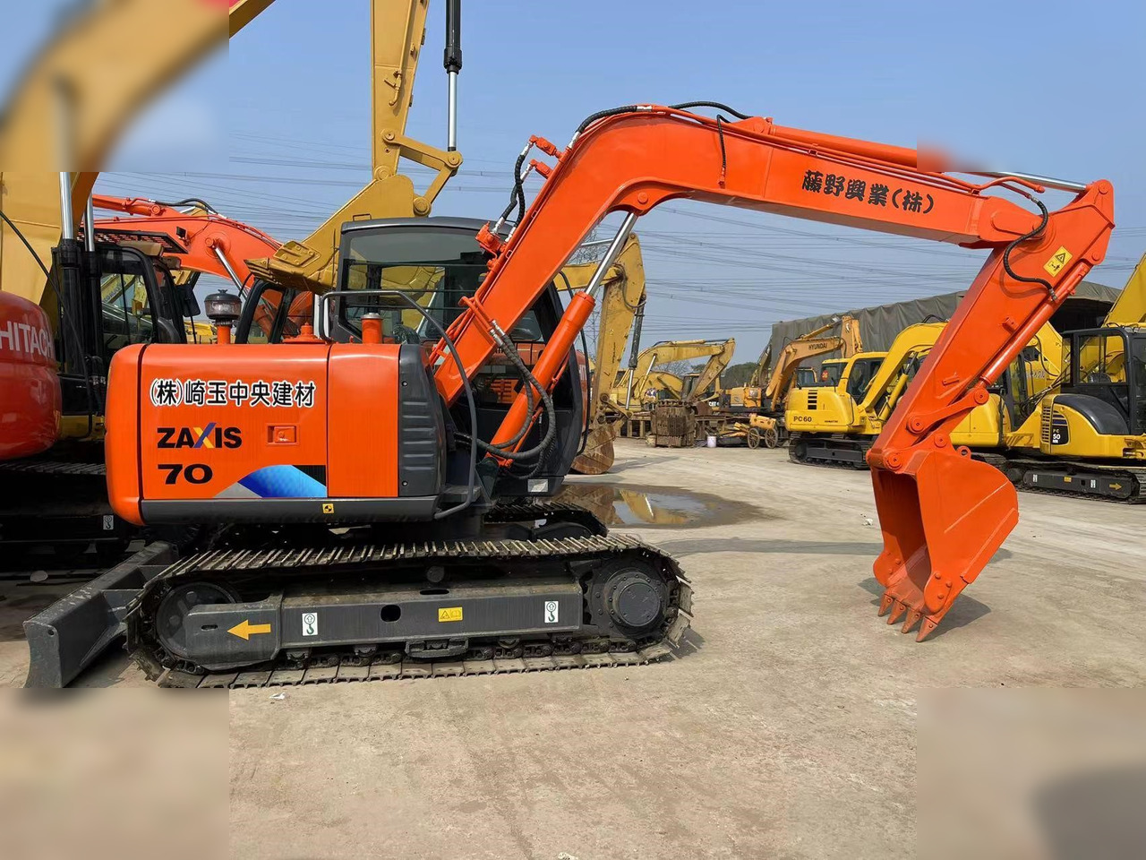 HITACHI ZX70 - Crawler excavator: picture 3 HITACHI ZX70 - Crawler excavator: picture 3