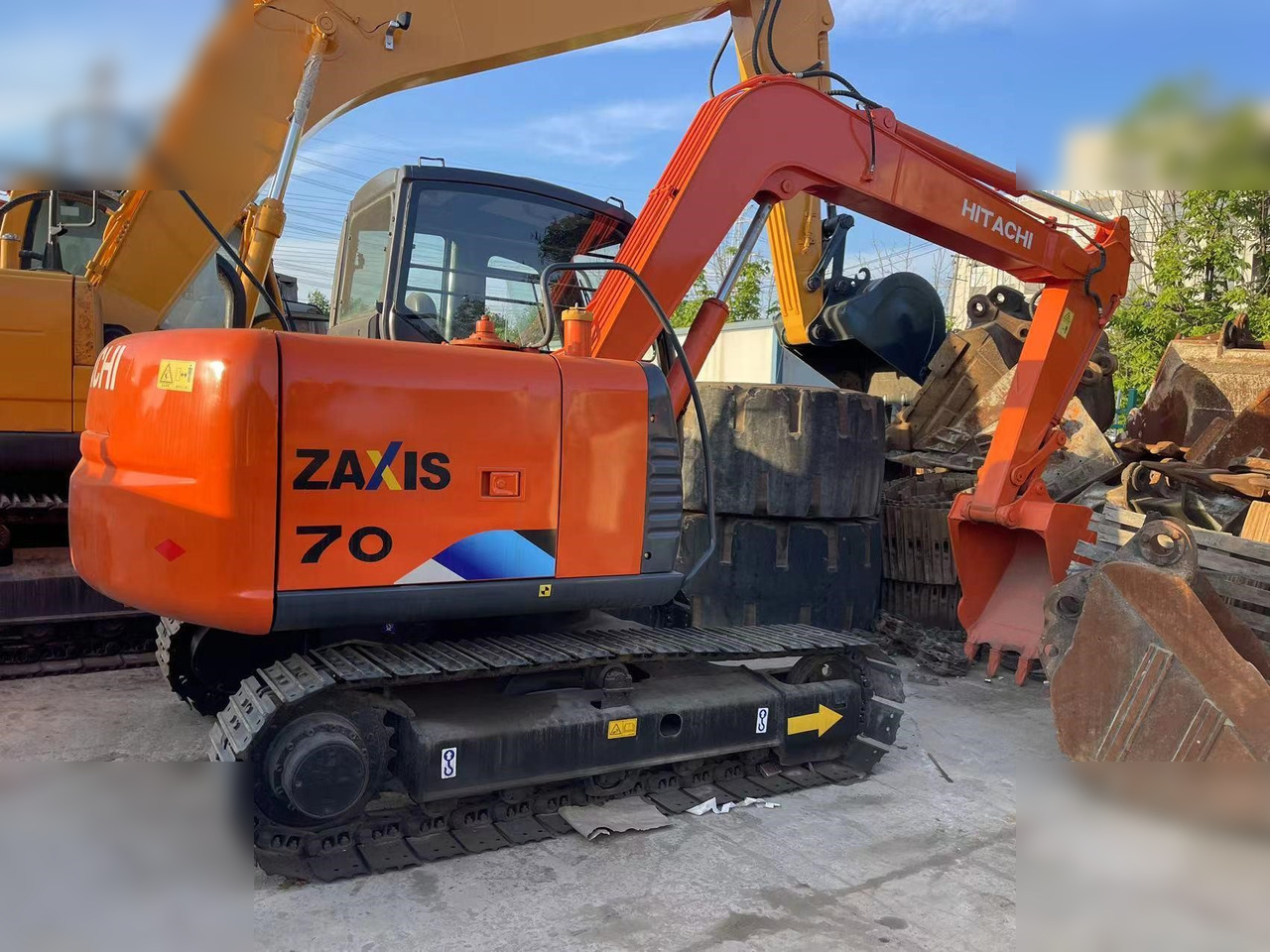 HITACHI ZX70 - Crawler excavator: picture 1 HITACHI ZX70 - Crawler excavator: picture 1