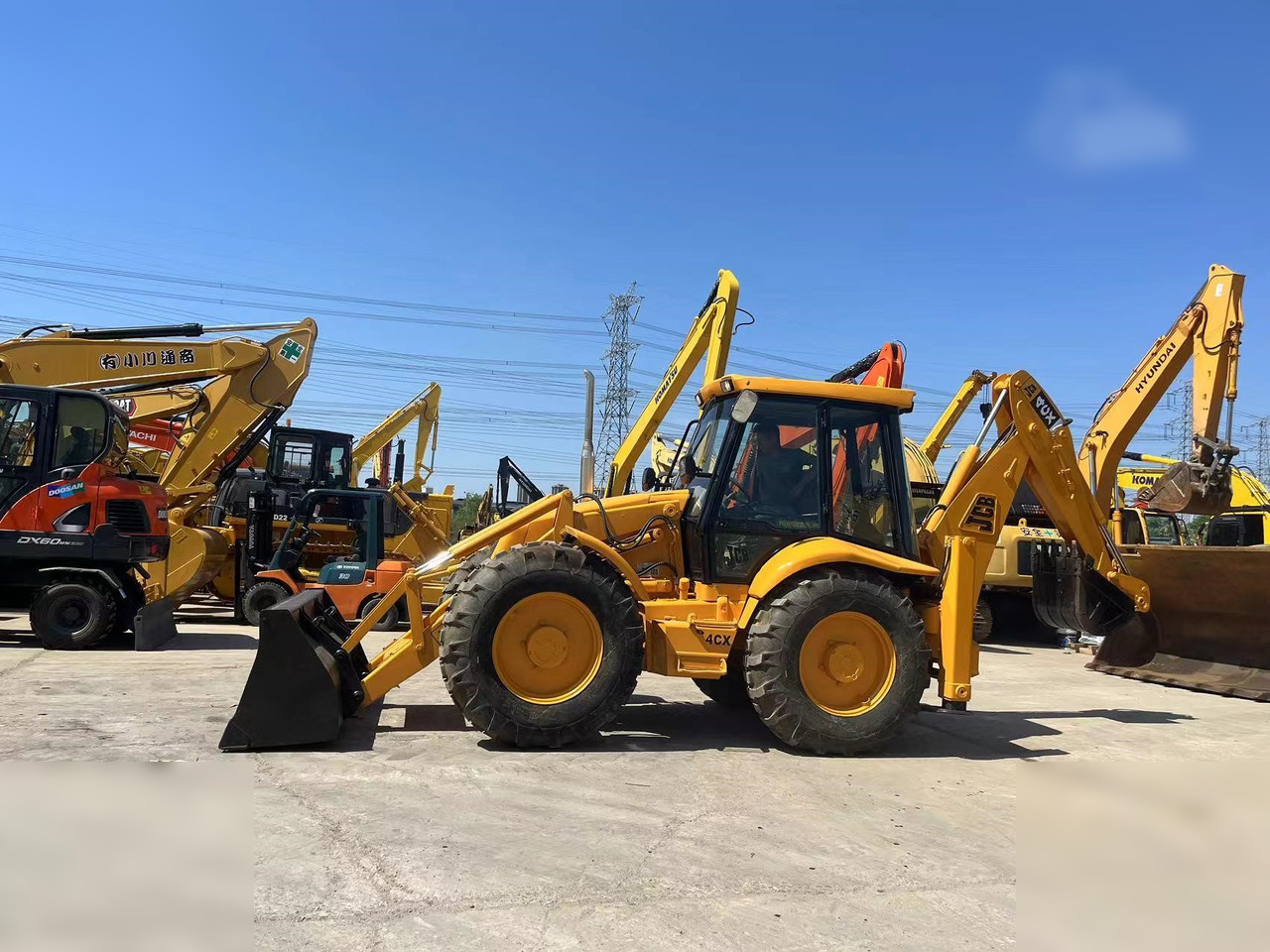 JCB 4CX - Backhoe loader: picture 1 JCB 4CX - Backhoe loader: picture 1