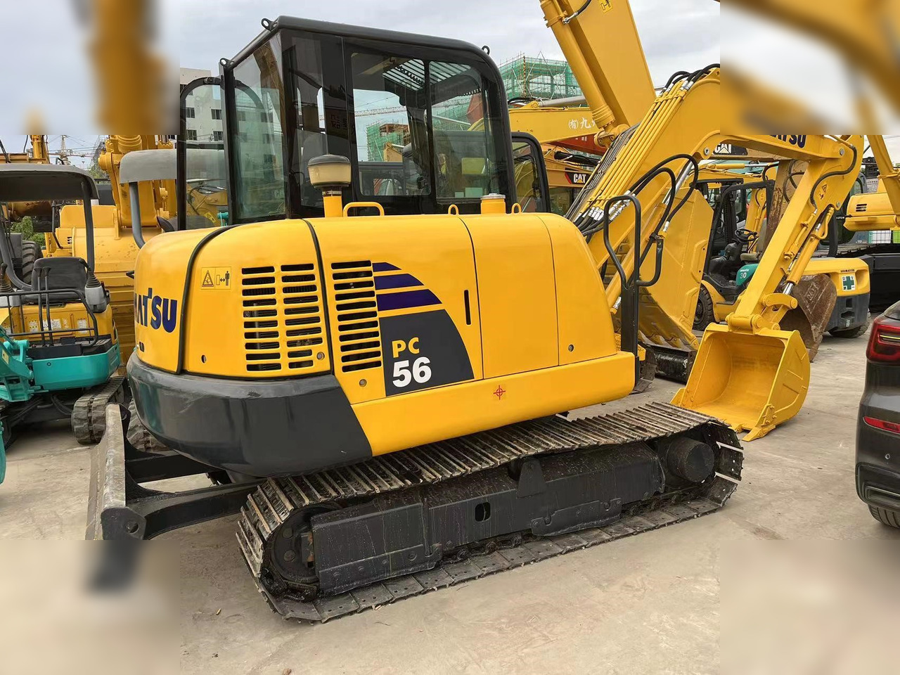 KOMATSU PC56-7 - Mini excavator: picture 1 KOMATSU PC56-7 - Mini excavator: picture 1