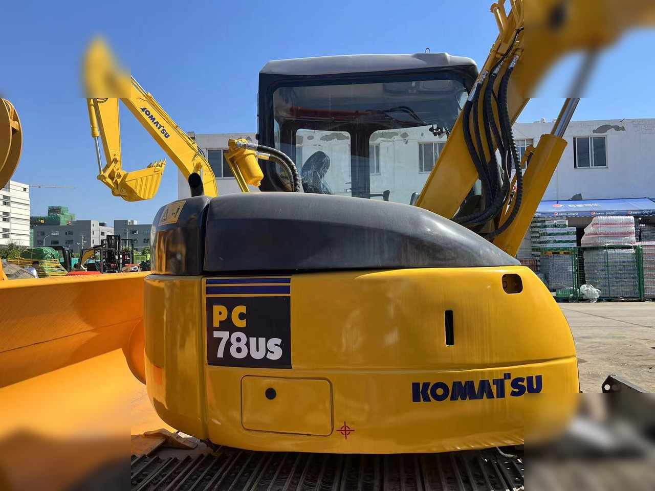 KOMATSU PC78US-6 - Crawler excavator: picture 4 KOMATSU PC78US-6 - Crawler excavator: picture 4