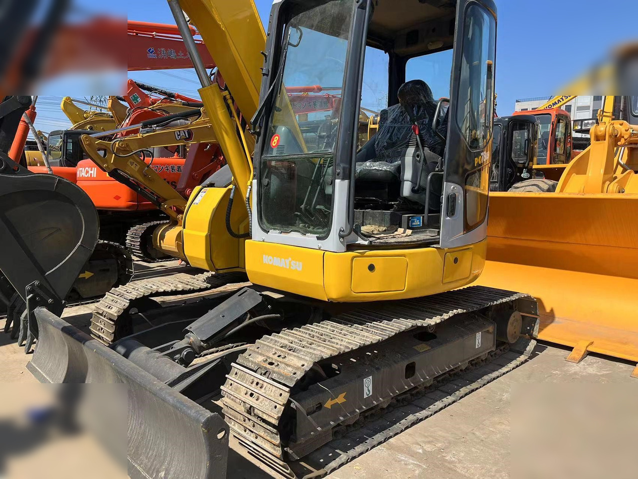 KOMATSU PC78US-6 - Crawler excavator: picture 3 KOMATSU PC78US-6 - Crawler excavator: picture 3