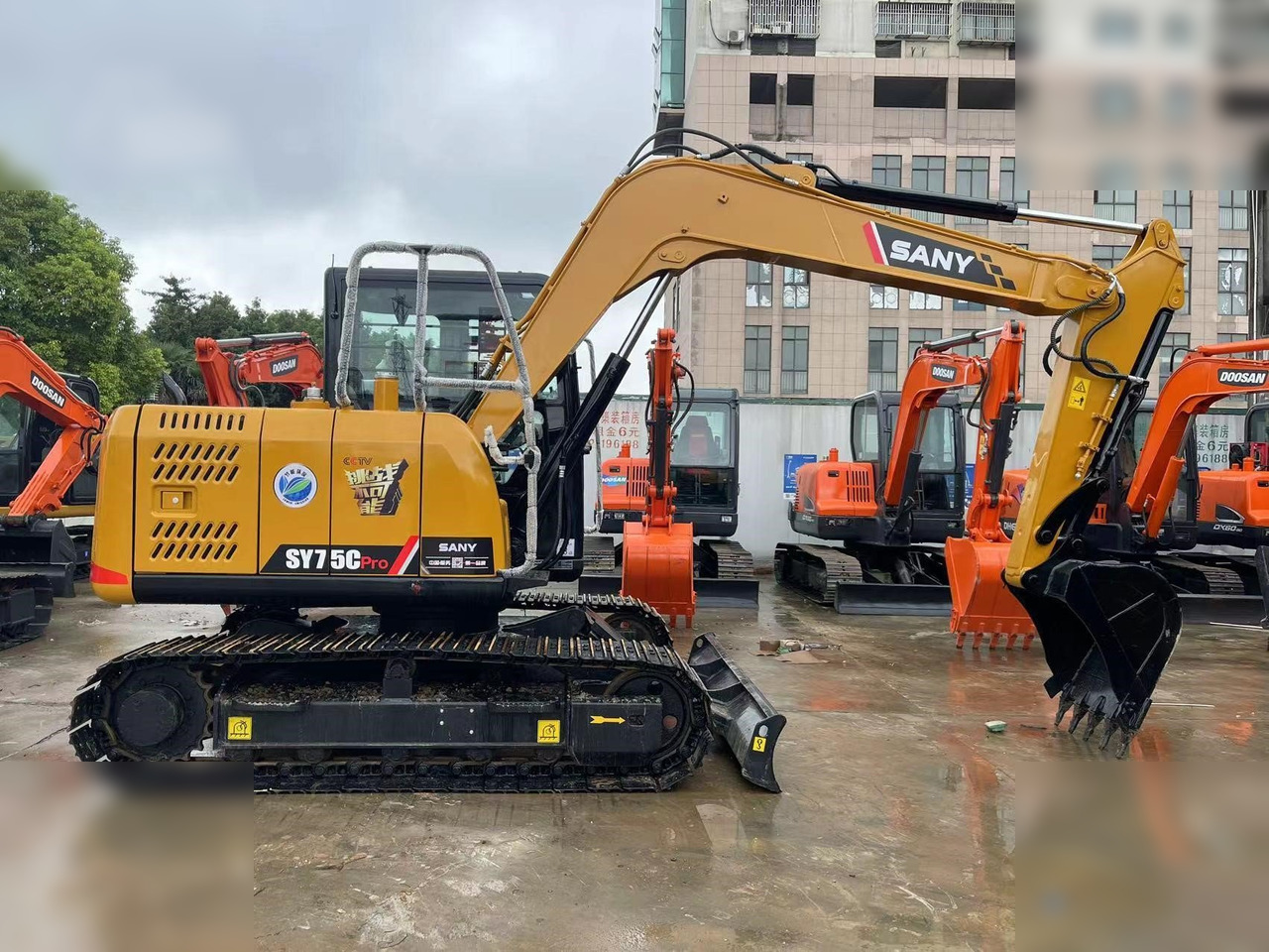 SANY SY75C - Crawler excavator: picture 1 SANY SY75C - Crawler excavator: picture 1