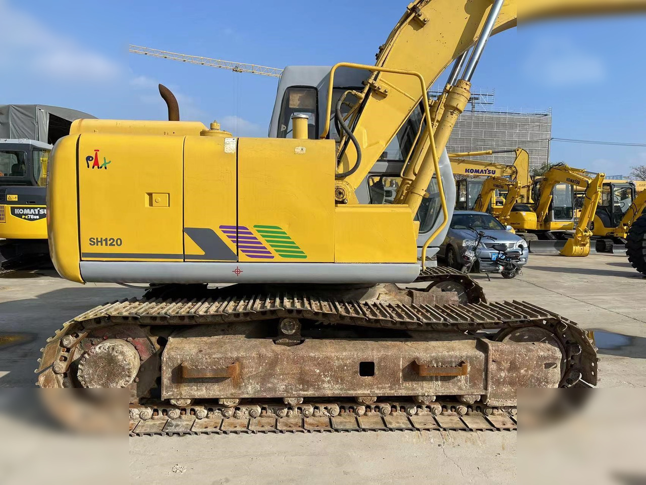 SUMITOMO SH120 - Crawler excavator: picture 3 SUMITOMO SH120 - Crawler excavator: picture 3