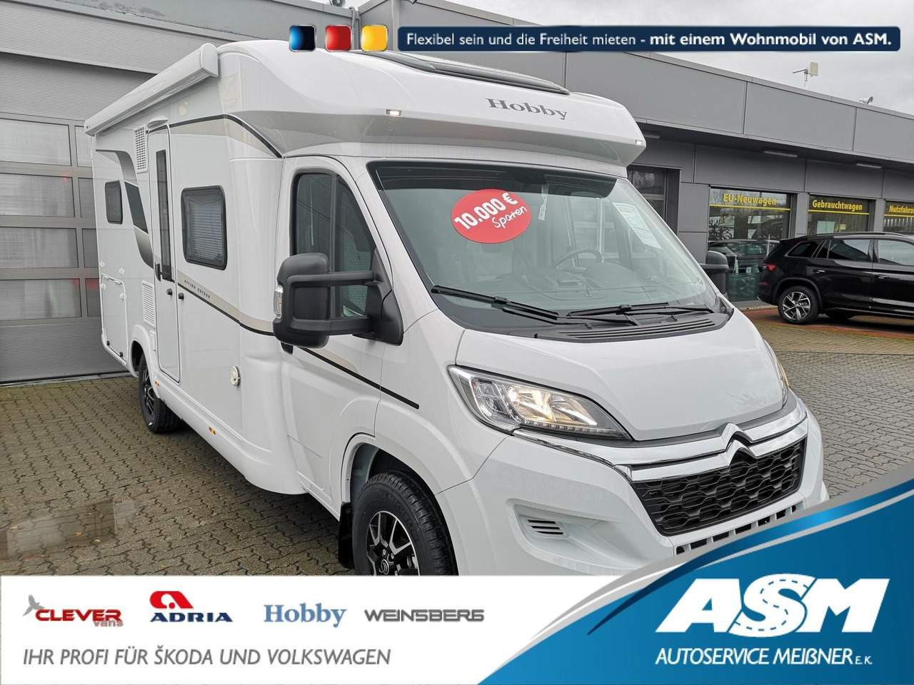Hobby Optima T65 HFL ONTOUR *165PS*AHK*MARKISE*SOFORT* - Semi-integrated motorhome: picture 1 Hobby Optima T65 HFL ONTOUR *165PS*AHK*MARKISE*SOFORT* - Semi-integrated motorhome: picture 1
