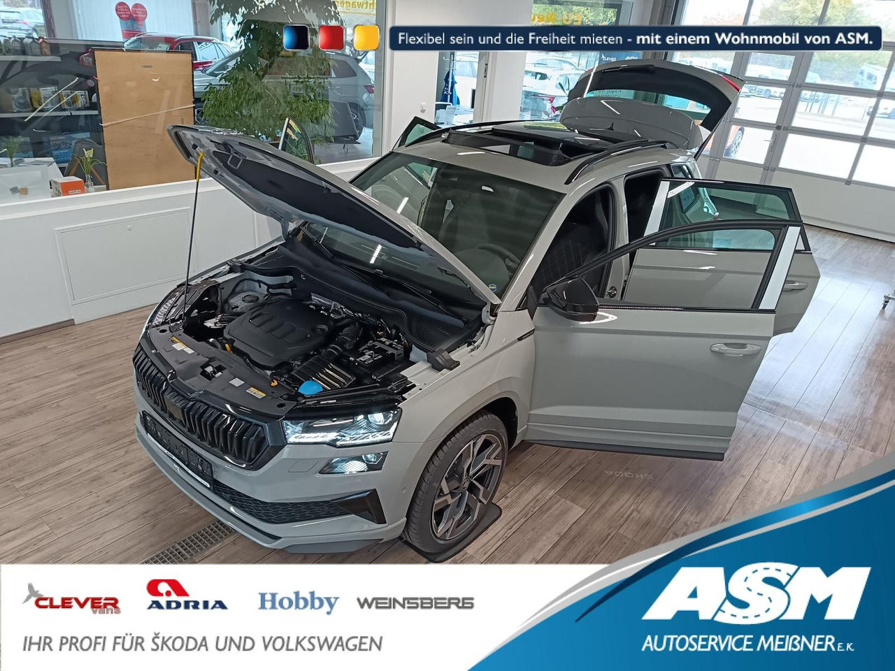 Skoda Karoq Sportline 2,0 TDI 4x4*AHK*PSD*STD.HZG*DCC* - SUV: picture 1 Skoda Karoq Sportline 2,0 TDI 4x4*AHK*PSD*STD.HZG*DCC* - SUV: picture 1