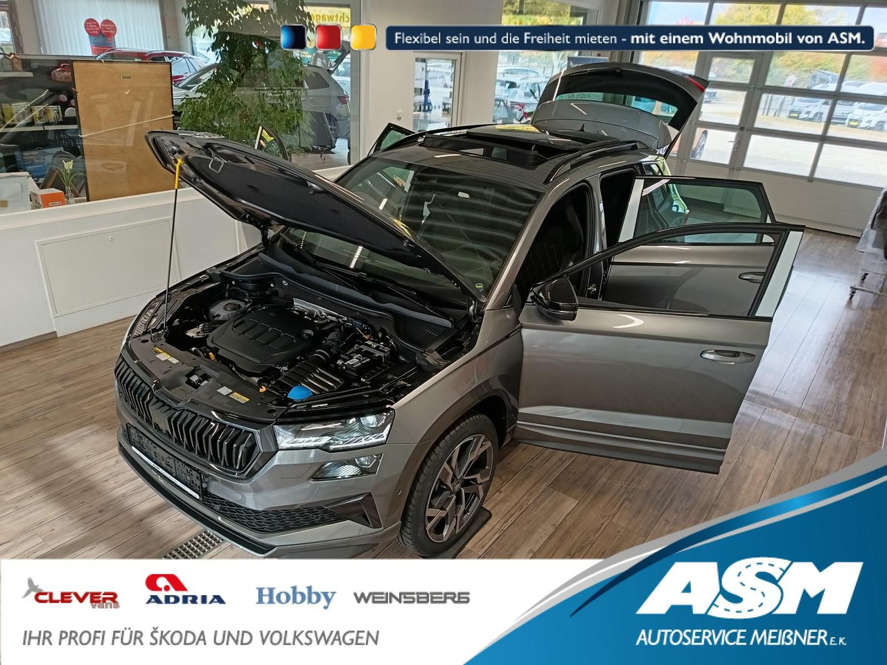Skoda Karoq Sportline 2,0 TDI 4x4*AHK*PSD*STD.HZG*DCC* - SUV: picture 1 Skoda Karoq Sportline 2,0 TDI 4x4*AHK*PSD*STD.HZG*DCC* - SUV: picture 1
