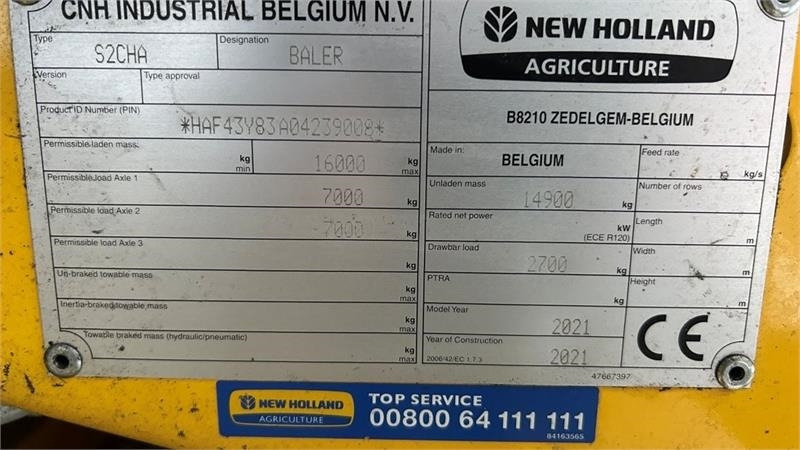 New Holland BB 1290 RC HD - Square baler: picture 5 New Holland BB 1290 RC HD - Square baler: picture 5