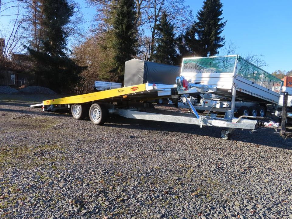 Böckmann AH 4320/30 PKW-Anhänger, Autotransporter kippbar - Autotransporter trailer: picture 1 Böckmann AH 4320/30 PKW-Anhänger, Autotransporter kippbar - Autotransporter trailer: picture 1