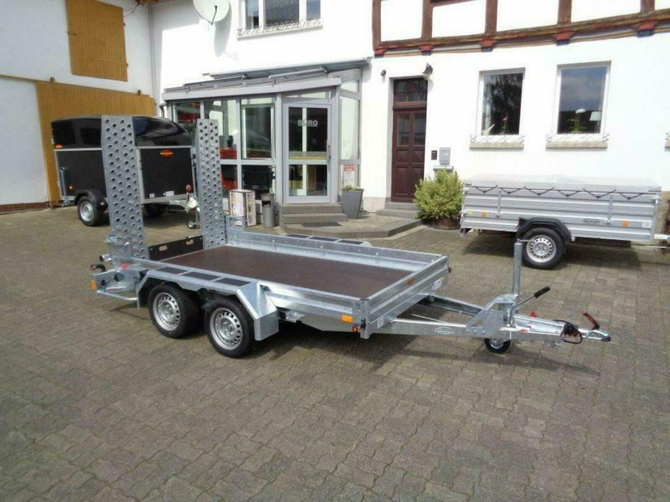 Böckmann Baumaschinentransporter, 3,5 to. Minibagger - Plant trailer: picture 1 Böckmann Baumaschinentransporter, 3,5 to. Minibagger - Plant trailer: picture 1