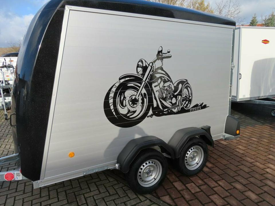 Motorcycle trailer Böckmann KT-PB-AL Kofferanhänge Flügeltür PKW Anhänger: picture 6