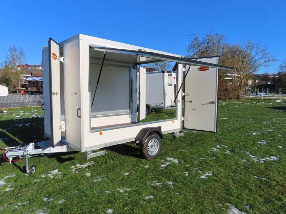 Böckmann Kofferanhänger KT 3018/15 Verkaufsanhänger PKW Anhänger - Vending trailer: picture 2 Böckmann Kofferanhänger KT 3018/15 Verkaufsanhänger PKW Anhänger - Vending trailer: picture 2
