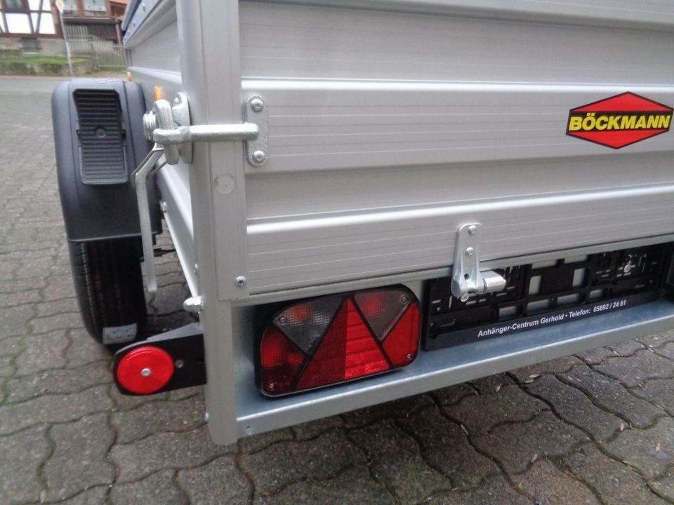Böckmann PKW-Anhänger 1,0 to. Alu 100 km/h, gebremst - Car trailer: picture 5 Böckmann PKW-Anhänger 1,0 to. Alu 100 km/h, gebremst - Car trailer: picture 5