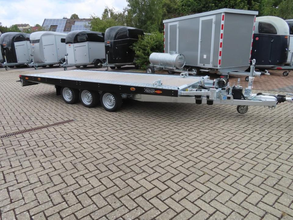 Böckmann PKW-Anhänger, Autotransporter 3,5to. E-Winde 100 km/h - Autotransporter trailer: picture 1 Böckmann PKW-Anhänger, Autotransporter 3,5to. E-Winde 100 km/h - Autotransporter trailer: picture 1