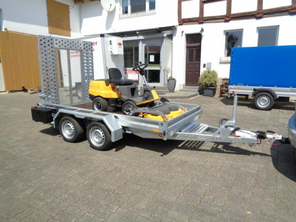 Böckmann PKW-Anhänger, Baumaschinentransporter, 2,7 to. 100 km/h - Plant trailer: picture 1 Böckmann PKW-Anhänger, Baumaschinentransporter, 2,7 to. 100 km/h - Plant trailer: picture 1