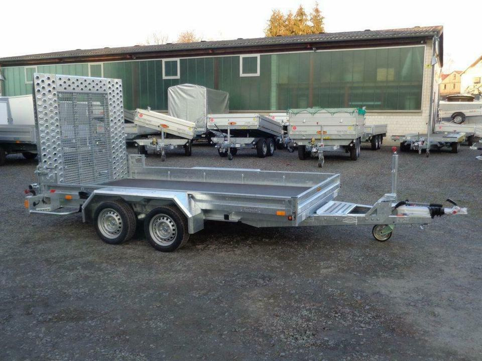 Böckmann, PKW-Anhänger, Baumaschinentransporter, 3,5 to. 100 km/h - Plant trailer: picture 2 Böckmann, PKW-Anhänger, Baumaschinentransporter, 3,5 to. 100 km/h - Plant trailer: picture 2