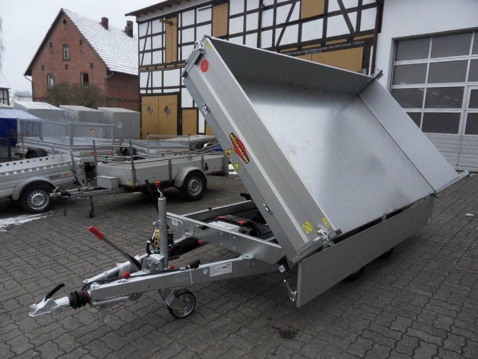 Böckmann PKW Anhänger Dreiseitenkipper 3,5 to. 13 " - Tipper trailer: picture 2 Böckmann PKW Anhänger Dreiseitenkipper 3,5 to. 13 " - Tipper trailer: picture 2