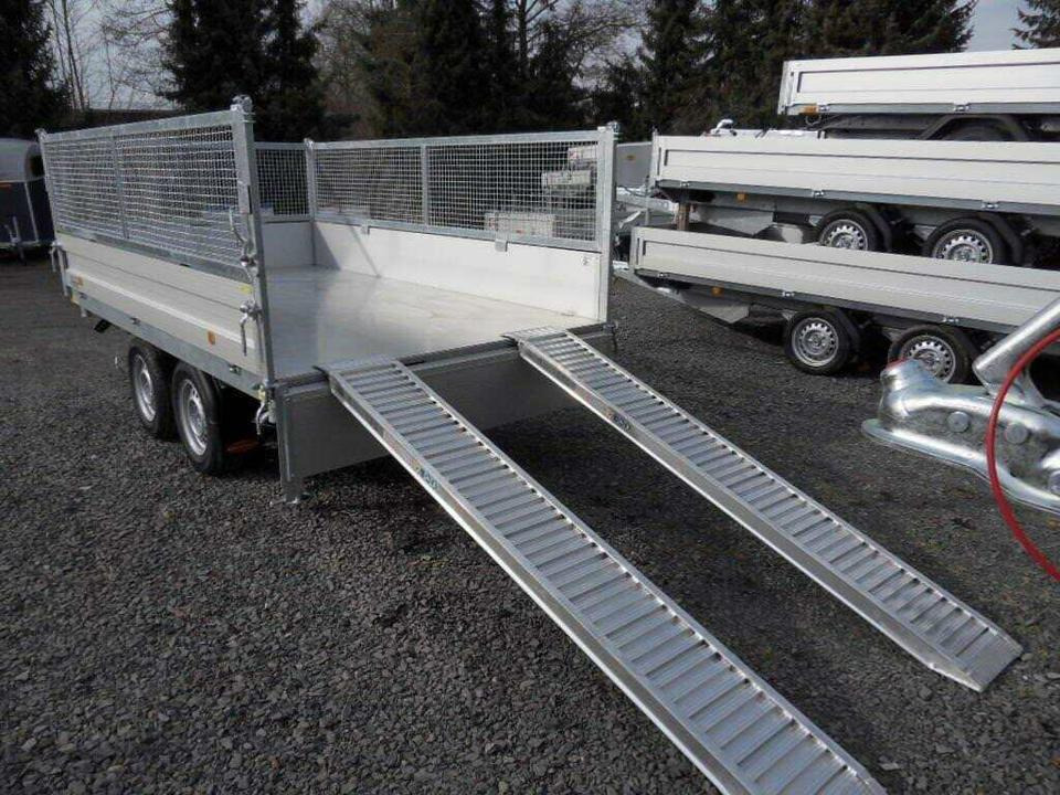 Tipper trailer Böckmann PKW-Anhänger, Elektro-Dreiseitenkipper, 3,5to.: picture 16