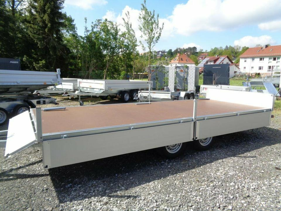 Dropside/ Flatbed trailer Böckmann PKW-Anhänger, HL-AL5121/30, 3,0.to. große Ladefläche: picture 8